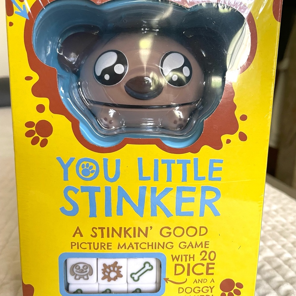 NEW IN BOX You Little Stinker Brown Picture Matching Game